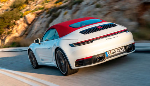 Porsche 911 Cabrio, con nueva capota de alta tecnología