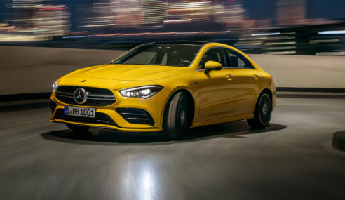 Mercedes-Benz AMG CLA 35 4MATIC se presenta en el NAIAS de Nueva York