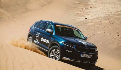 ŠKODA Premium Sponsor de la Garmin Titan Desert