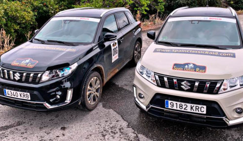 Suzuki Vitara coche oficial del Spain Classic Raid