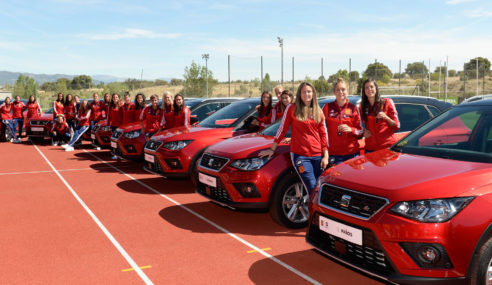 SEAT patrocinará a la Selección Española de fútbol femenino