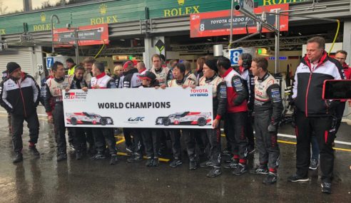 TOYOTA GAZOO Racing gana el título de constructores WEC