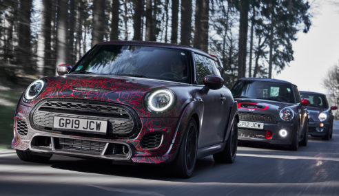 El nuevo MINI John Cooper Works GP se pone a punto en  Nürburgring