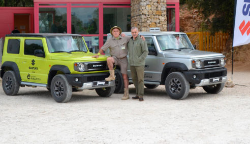 SUZUKI se une a Fundación Atapuerca cediendo dos Jimny