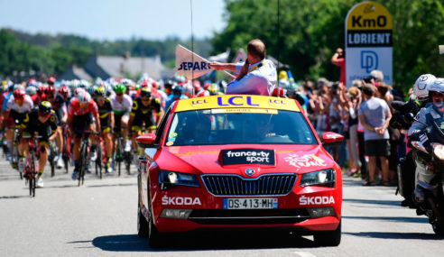 SKODA patrocinador oficial del Tour de Francia 2019