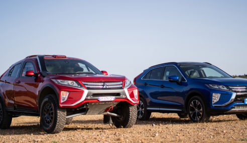 Mitsubishi Eclipse Cross Proto en la Baja Aragón