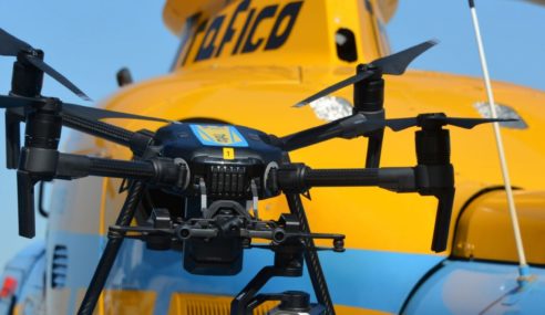 Los drones de la DGT comienzan a multar mañana 1 de agosto