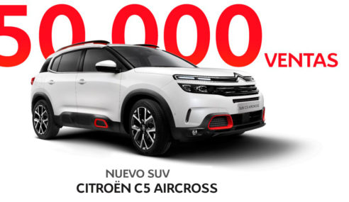 Citroën C5 Aircross supera las 50.000 unidades vendidas