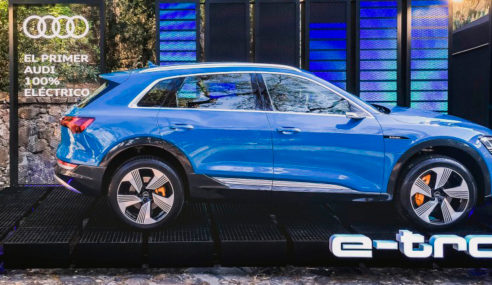 Audi muestra su modelo e-Tron en el Festival Cp Roig