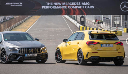 Mercedes-AMG A 45 S 4MATIC+ y CLA 45 S 4MATIC+ ya disponibles