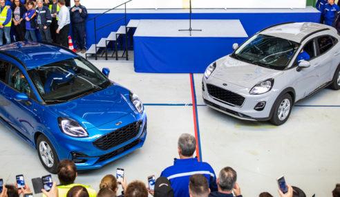 El nuevo Ford Puma electrificado ya está en producción