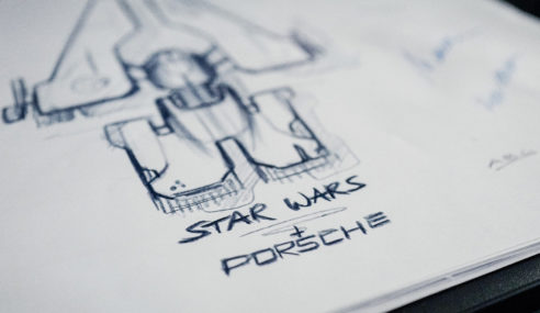 Porsche participa en el diseño de una nave para Star Wars