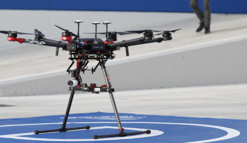 Drones nuevo uso para transportar piezas by SEAT