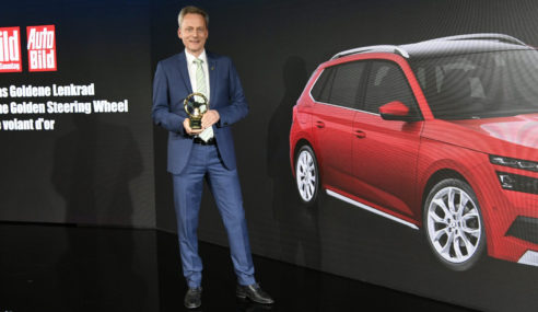 Volante de Oro para el nuevo ŠKODA KAMIQ