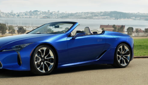 Lexus LC 500 Cabrio debuta en el Salón de Los Ángeles