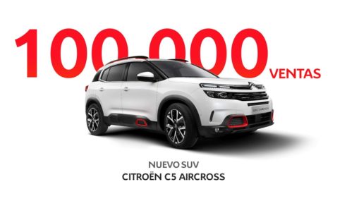 El Citroën C5 Aircross llega a las 100.000 unidades vendidas