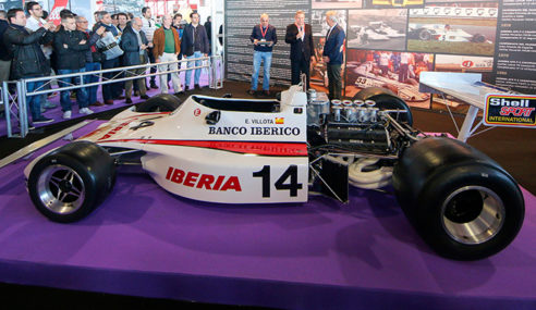 Restauración del Lyncar con el que Emilio de Villota ganó una carrera de las Shellsport G8 International Series de 1977