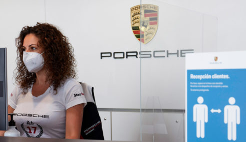 Porsche Ibérica certifica su protocolo de medidas sanitarias