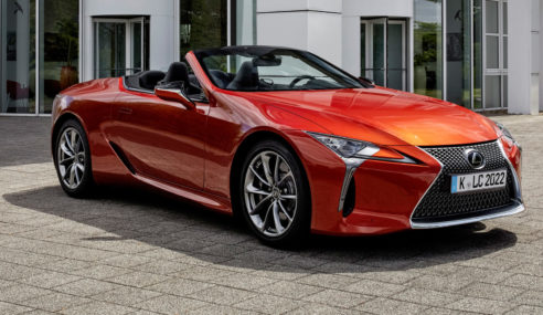 Lexus LC 500h Space Orange