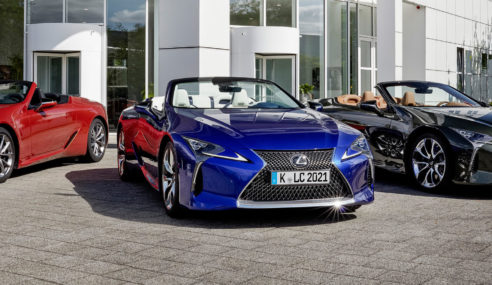 Lexus LC500 Cabrio de estreno