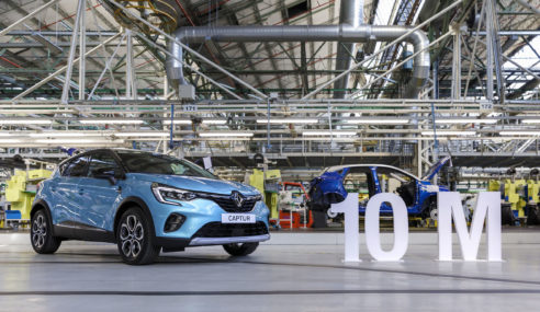 La Fábrica de Valladolid de Renault fabrica su vehículo 10 mill.