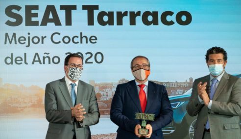 SEAT Tarraco, recibe el premio ABC Mejor Coche del Año 2020