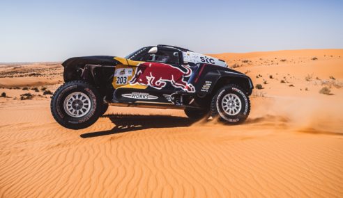 Así es el MINI JCW Buggy de Carlos Sainz y Lucas Cruz para el Dakar 2021