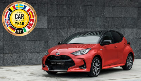 Toyota Yaris “coche del año 2021”