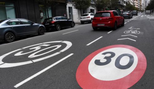 Nuevos límites de velocidad desde el 11 de mayo