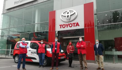 No te detengas Nunca,  Toyota España y Cruz Roja  juntos