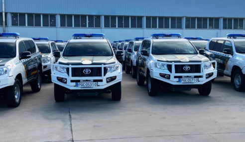 Toyota España ha entregado a la Guardia Civil una nueva flota de Land Cruiser