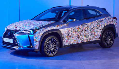 Lexus UX Sticker Bomb