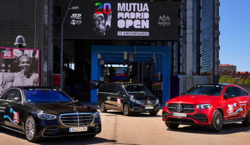 Mercedes-Benz y Mutua Madrid Open, compañeros de viaje